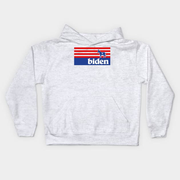 Biden for President Kids Hoodie by zerobriant